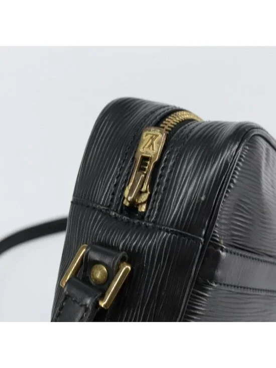 Authentic LOUIS VUITTON Epi Trocadero 27 Shoulder Bag Black M52312 LV - Picture 2 of 16